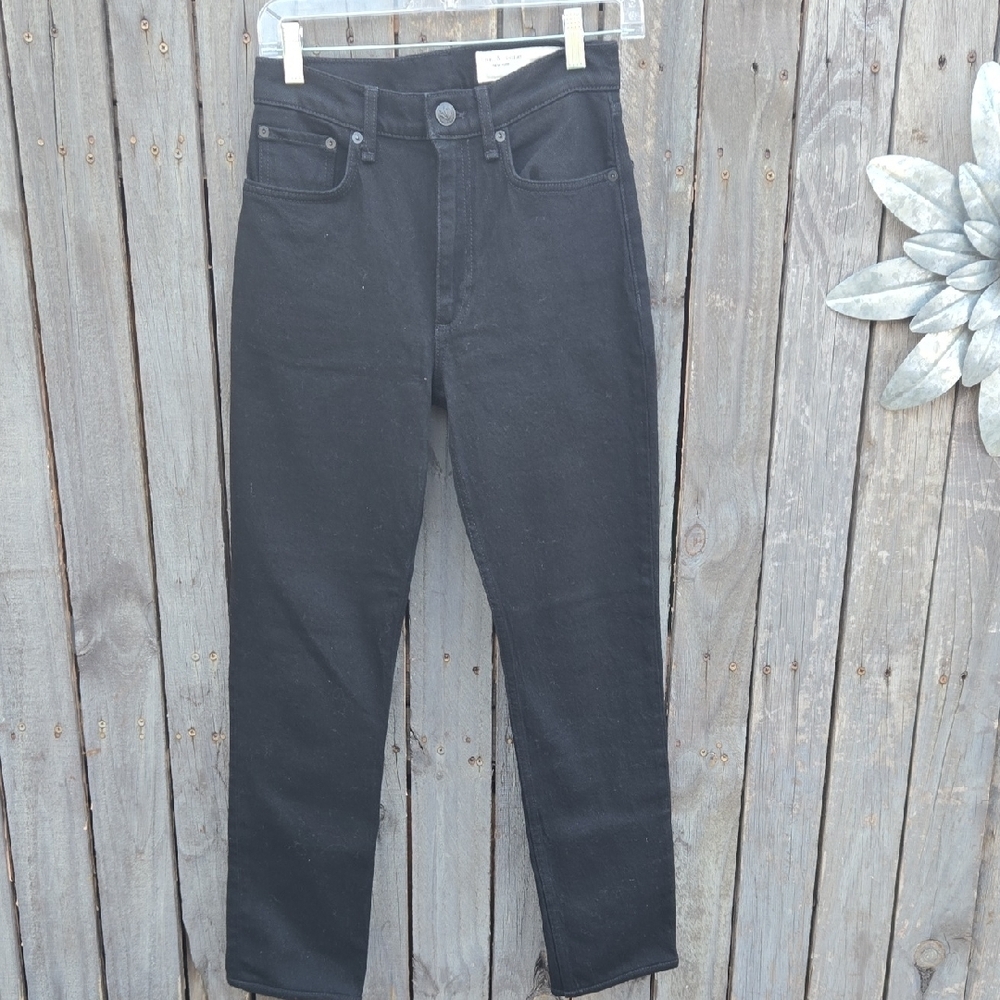 rag & bone Women's Black Jeans